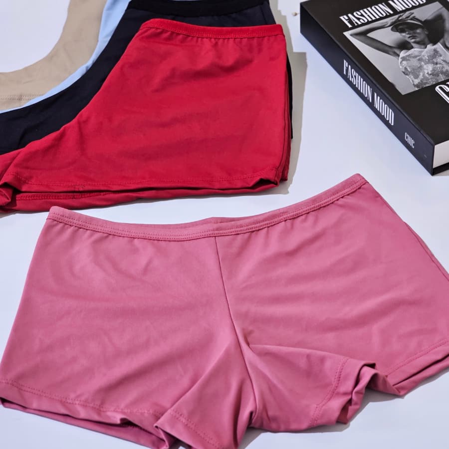 1 Calcinha Cueca Feminina Shortinho Conforto Não Marca Premium Fresco Poliamida