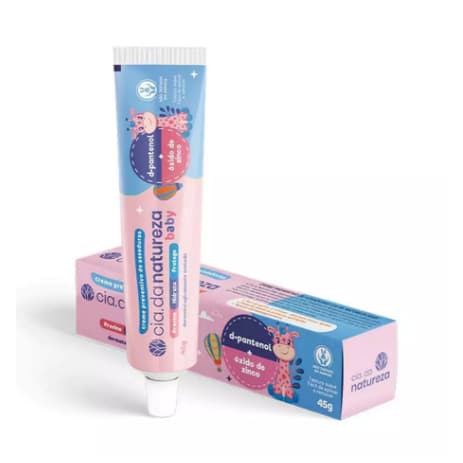 Pomada Para Assadura Previnindo, Hidratando e Protegendo 45g - Cia Da Natureza Baby