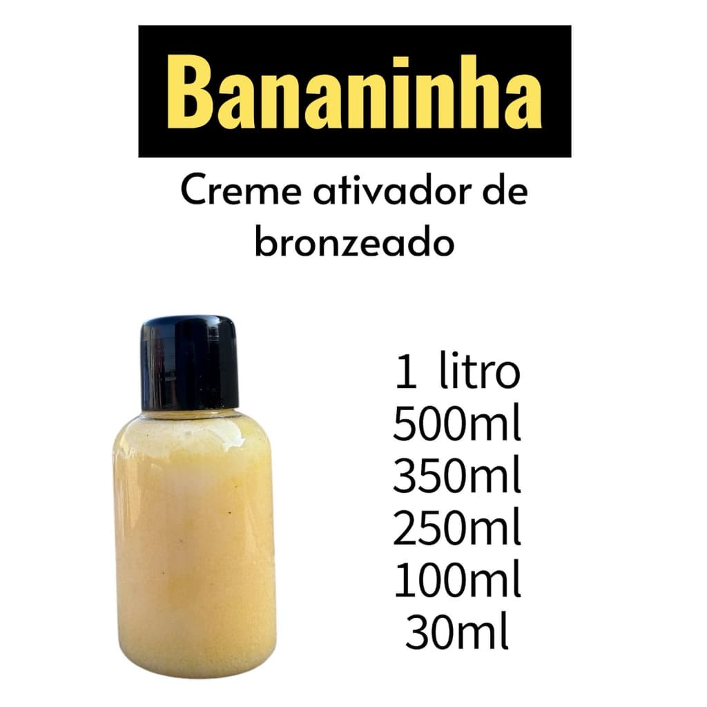 CREME ATIVADOR DE BRONZEADO BANANINHA