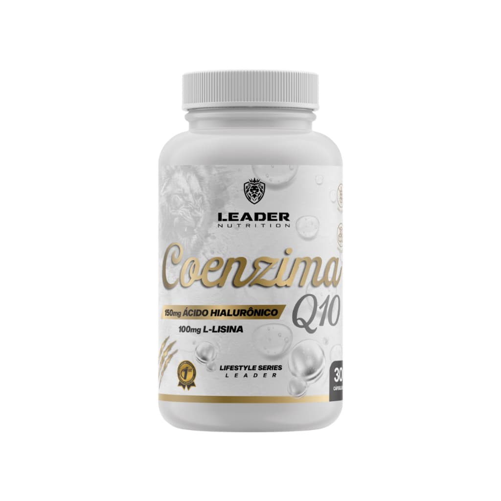 Coenzima Q10 150mg + Ácido Hialurônico - Pote 30 Capsulas