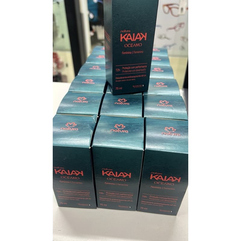 3 desodorante antitranspirante roll-on kaiak oceano feminino 75ml natura