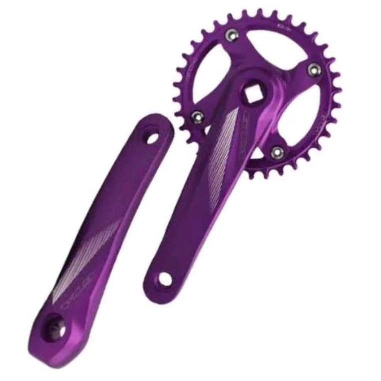 PEDIVELA SINGLE 170MM ROXA QUADRADA