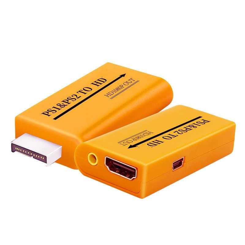 Adaptador Hdmi 1080p Ps1 e Ps2 Audio e Video para Tv Monitor