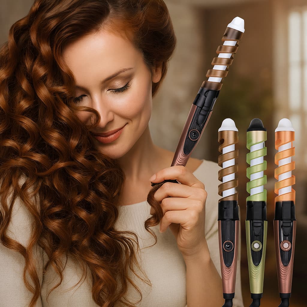 Modelador Cachos Profissional 30W Bivolt Alisador Ondulador Cabelo Rosa