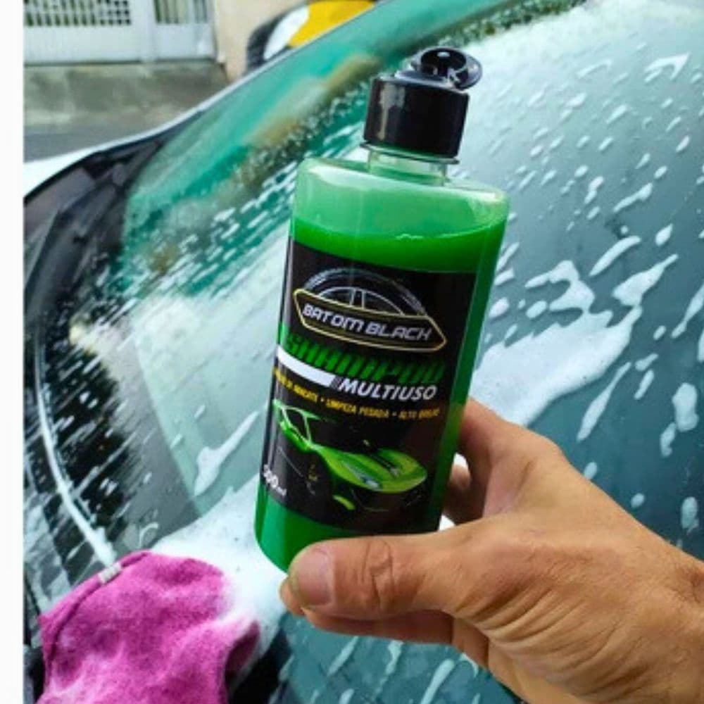 Shampoo Concentrado Automotivo Batom Black 500ml - Mais Brilho