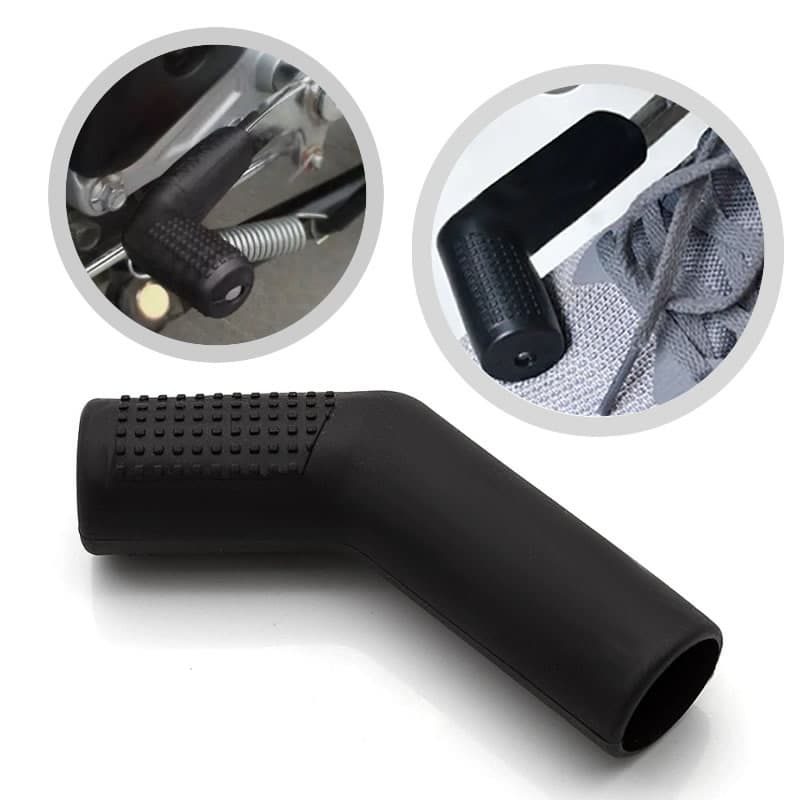 Protetor Tênis Sapato Calçados Pedal Marcha Moto Titan Fan Start Yamaha Universal