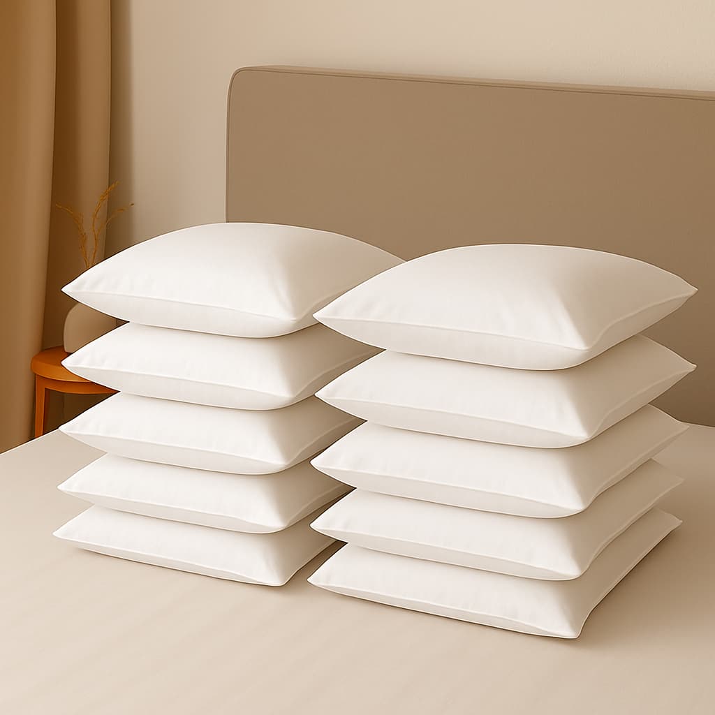 Fronhas para Travesseiro Kit 10 Peças – Conforto e Qualidade