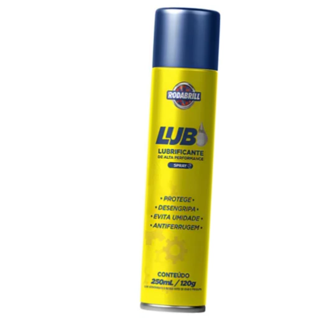 Desingripante Lub Lubrificante Alta Performance Uso Geral Rodabrill 250 mL