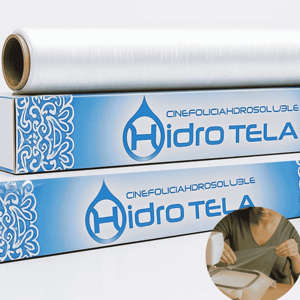 Entretela Hidrossolúvel Para Bordado Hidrotela - 5m/0,51m