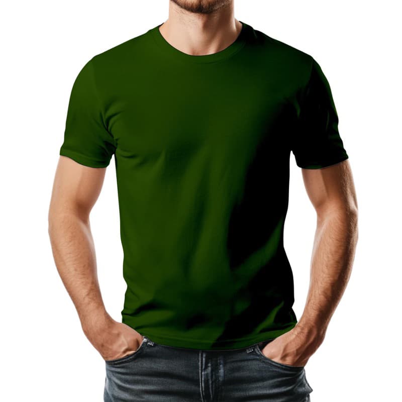 Camiseta 100% de Algodão Masculina Premium