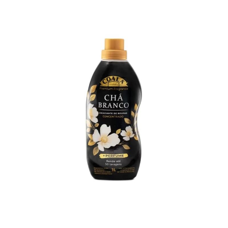Amaciante de Roupas Concentrado Coala Laundry - Chá Branco 1L ou Orquídea negra 1L
