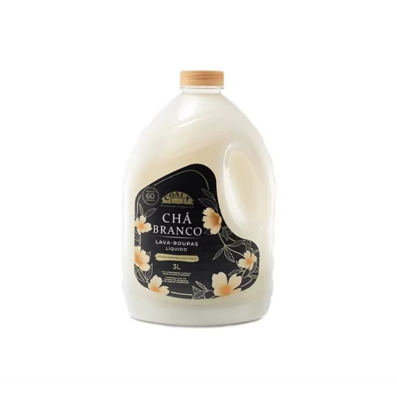Lava-Roupas Líquido Coala Laundry - Chá Branco 3L