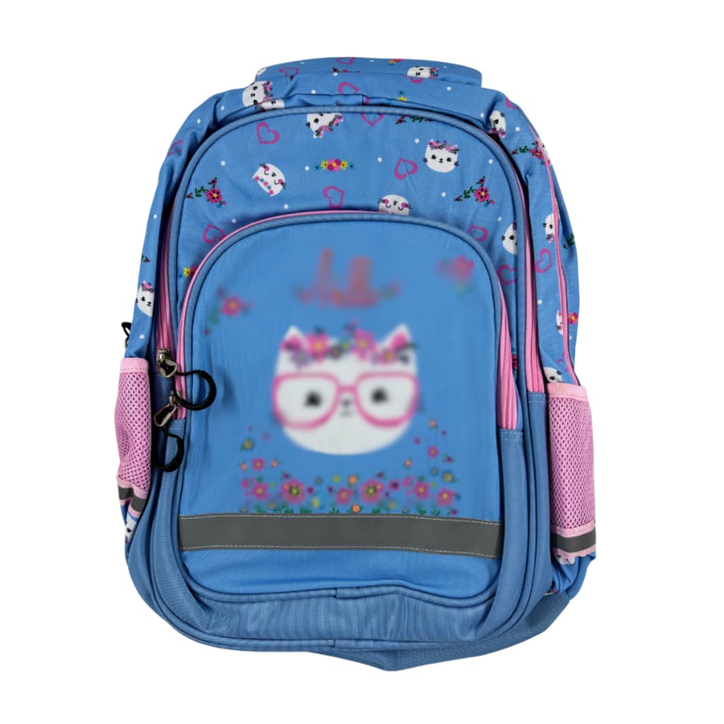Mochila Infantil Menina com Lancheira e Estojo