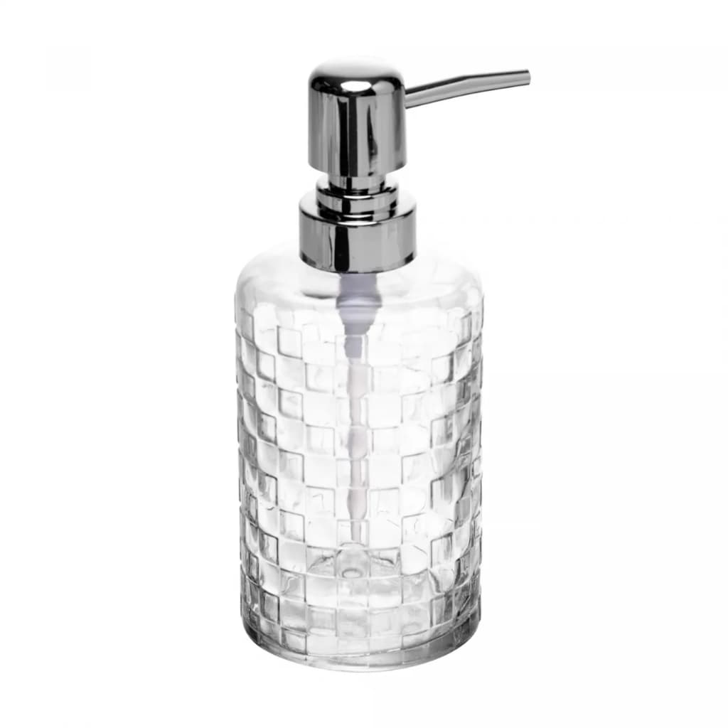 Porta Sabonete Líquido Mosaic 330ml Vidro - Wolff