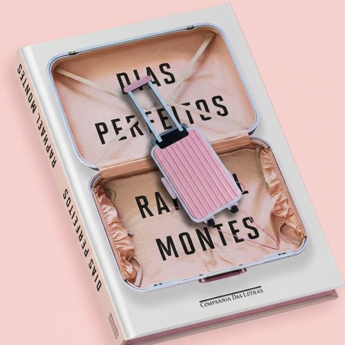 Marcador de Página Mala de Viagem – Inspirado no Livro Dias Perfeitos de Raphael Montes