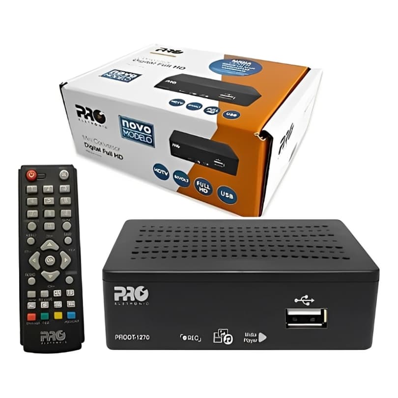 Conversor E Gravador Digital Full Hd Proeletronic - PRODT-1270