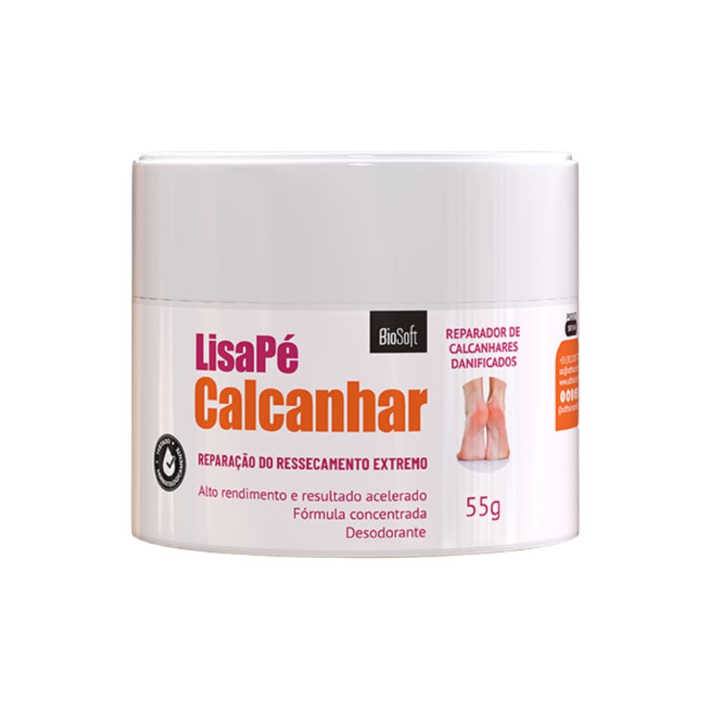Lisa Pé Calcanhar 55g Biosoft