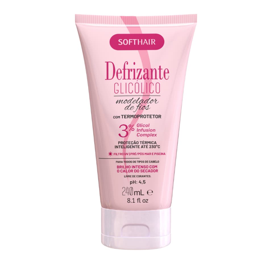 Defrizante Glicólico 240g Softhair