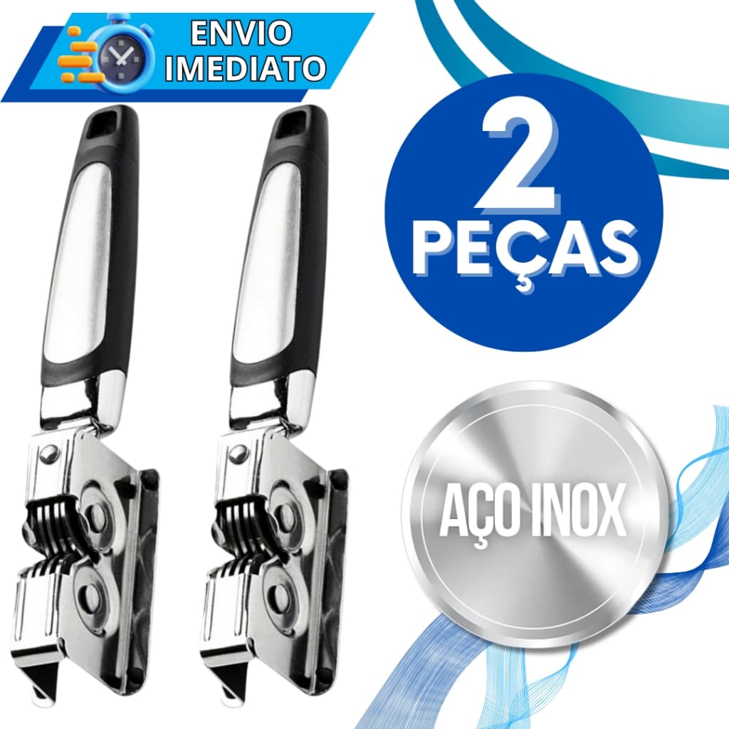 KIT Jogo 2 Afiador Amolador de Faca Tesoura Canivete Aço Inox Profissional Resistente para Casa Restaurante 3 Laminas