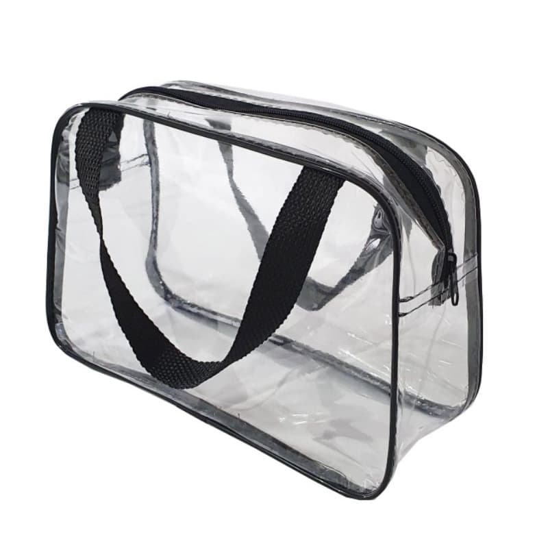 KIT Atacado 15 Bolsa Transparente Neon Necessaire Organizadora Para  Maquiagem/Emfermagen