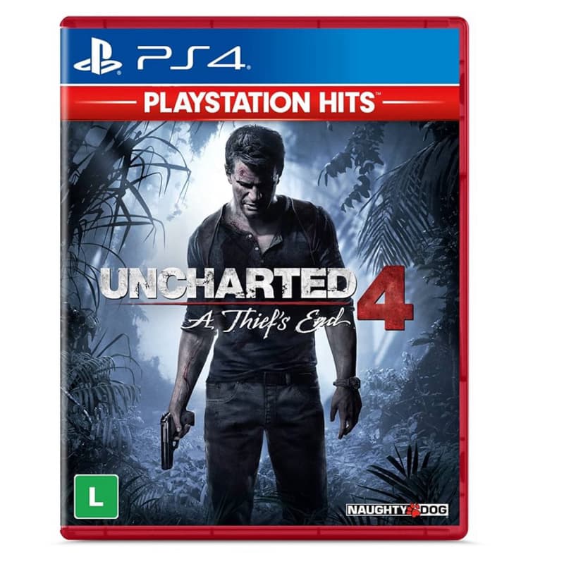 Uncharted 4 Ps4 Mídia Física Envio imediato