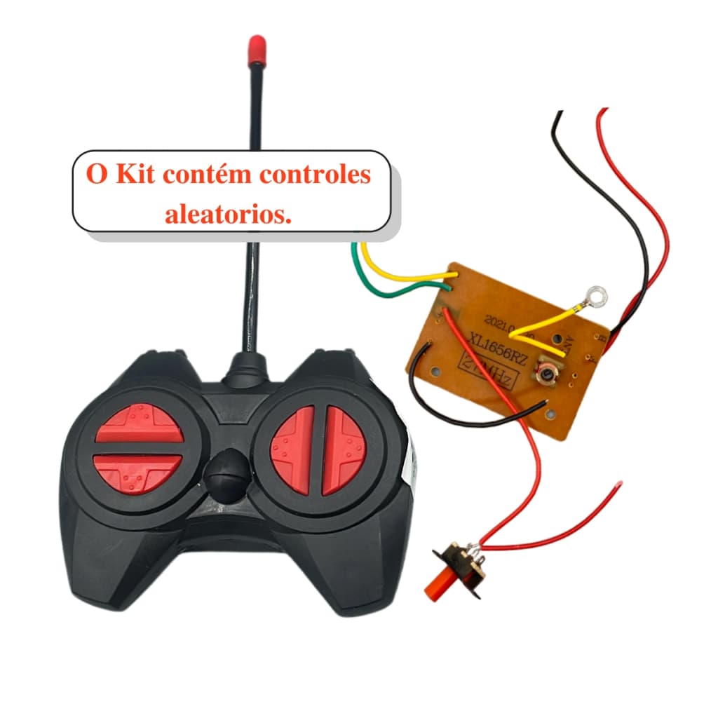 Universal 27mhz Controle Carrinho Transmissor + Receptor 3v