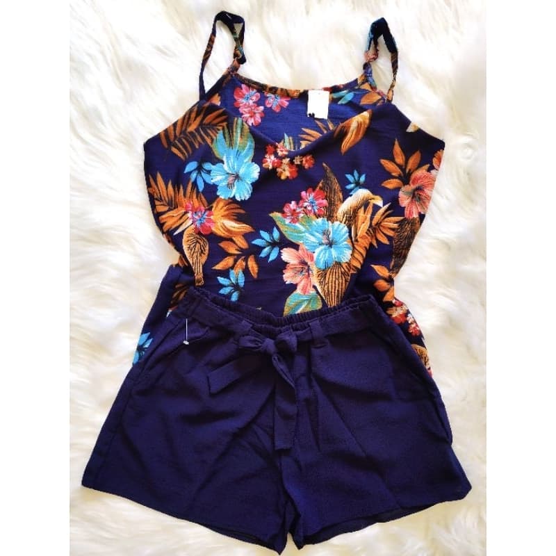 Conjunto Short e Regata alça ajustável  feminino chique variados Modinha crepe M G GG Verão conjuntos short/saia