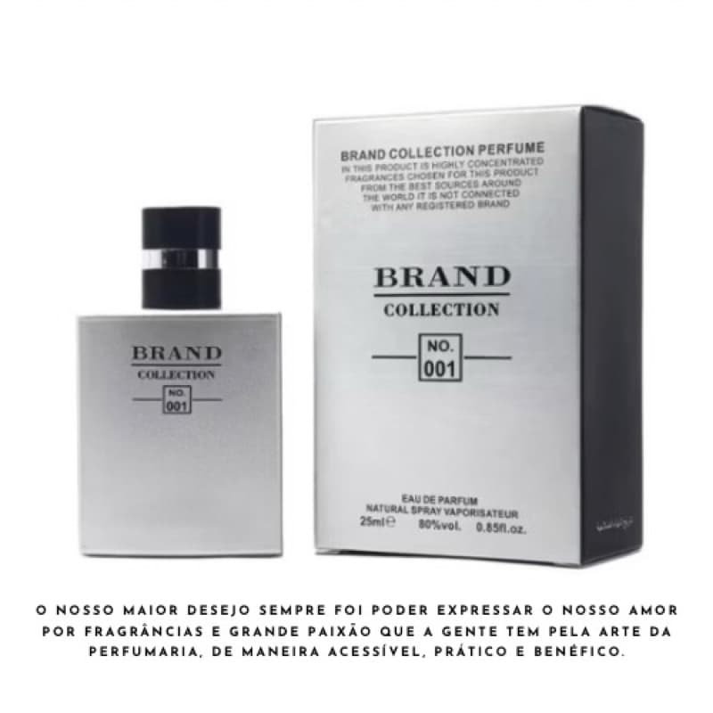 Top Perfume Brand Collection 25ML Miniatura Fragrâncias Importada - Ideal Passeios Viagens