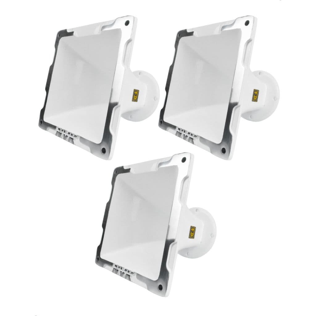 Kit 3 Cornetas NVK 2020 Som Automotivo em Alumínio Cone Para driver 2 Polegadas Expansor Trio Jarrão