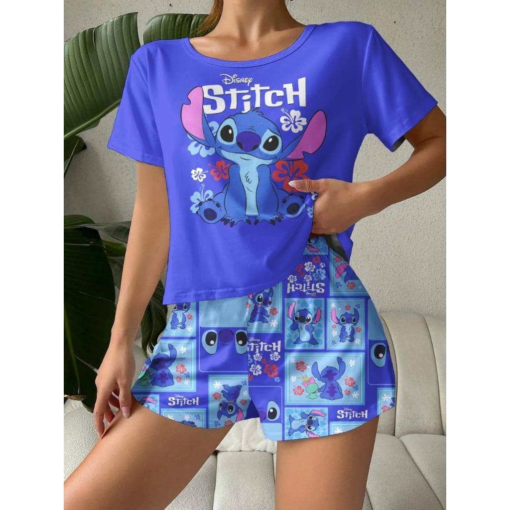 Pijama Feminino Adulto Baby Doll Personagens Diversos Macio e Confortável