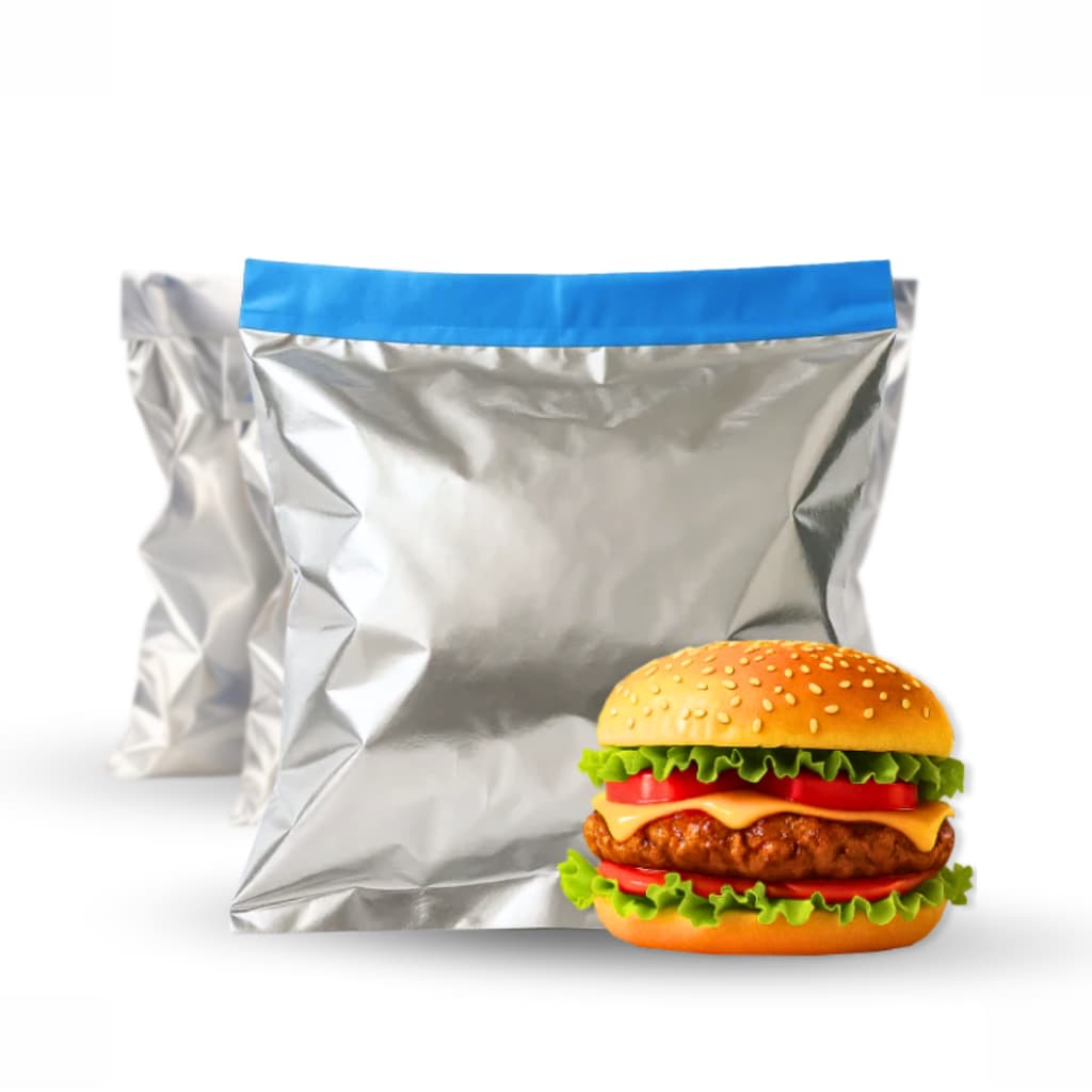 Saco Térmico para Delivery de Alimentos 22,5x23 Com Lacre Kit 25 a 100 Und