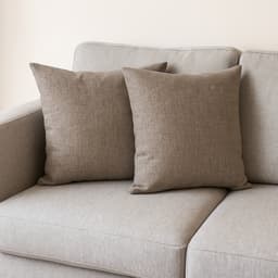 Capas de Almofada em Linho Premium 45cm 2 Capas Zíper Invisível para decoração de sofá, quarta, sala