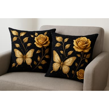 Capa de Almofada Suede Estampado 43x43 cm para decoração de sofá, cadeira, quarto, trabalho.