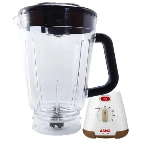 Copo Para Liquidificador Arno Clic Lav Top - Tampa Preta