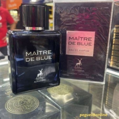 PERFUME ÁRABE ,MAÍTRE DE BLUE, EAU DE PARFUM 100ML