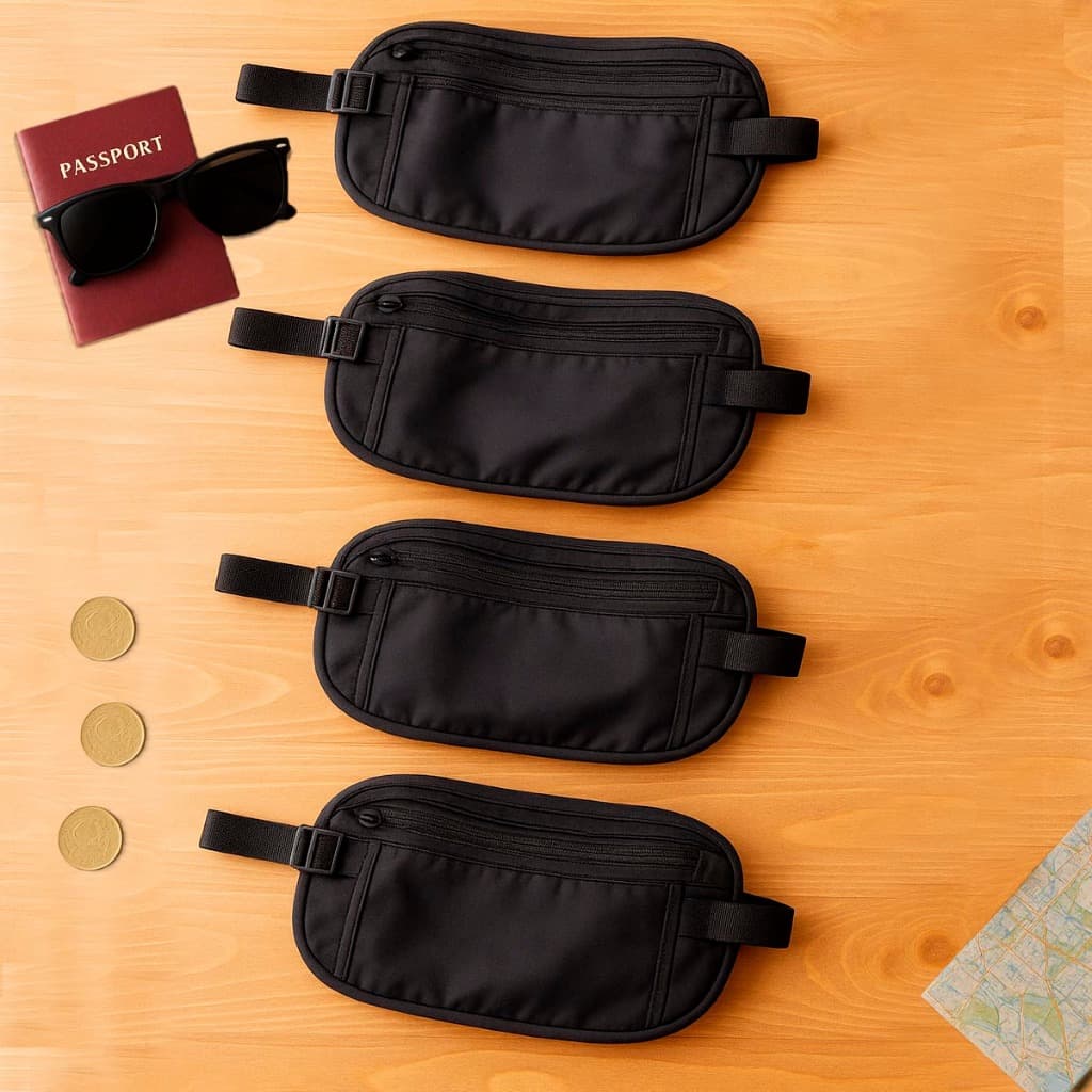 Pochete Doleira, Porta Dinheiro, Passaporte, Documentos para corrida viagens caminhada parque
