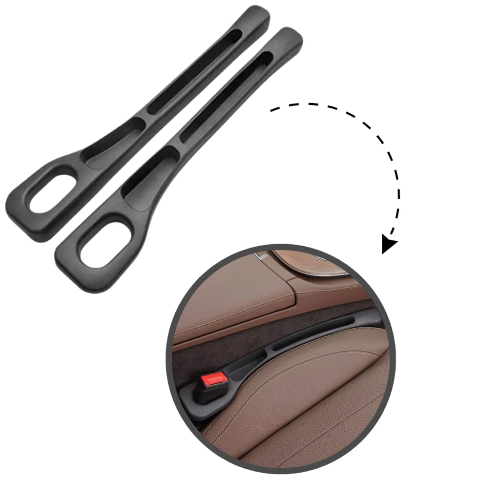 Par Suporte Lateral De Assento Carro Organizador entre bancos Porta Objetos Para Carro Anti-Perda