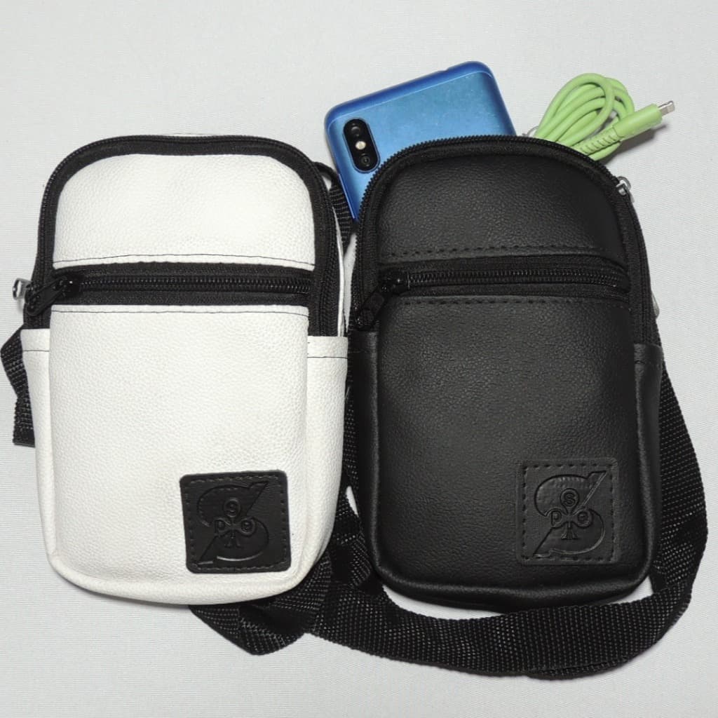 Kit duas Shoulder Mini Bag Bolsa  Transversal  Ombro Pochete UNISEX Street Wear