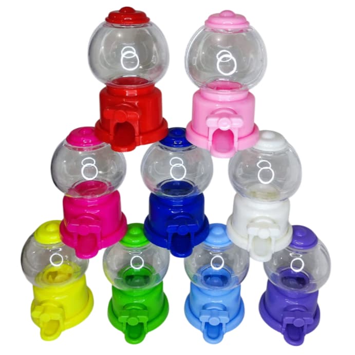 Mini Baleiro Candy Machine Pequeno 9,5cm - 10 unidades