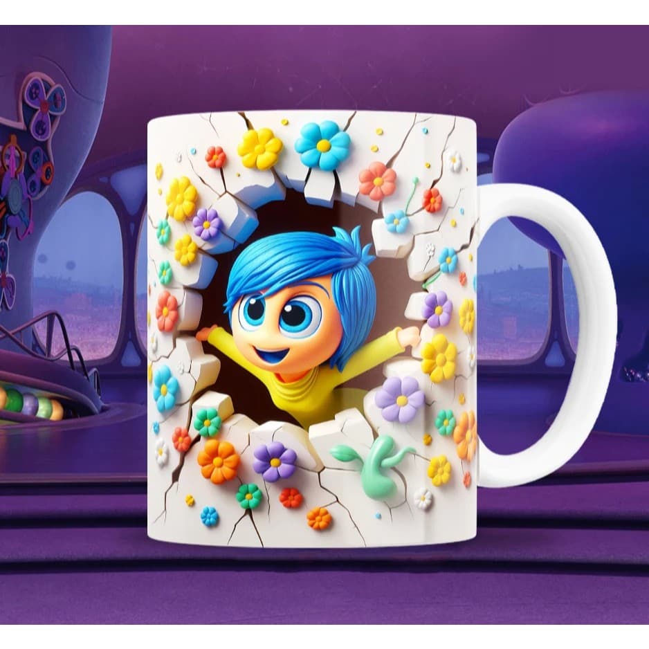 Caneca Divertidamente Personalizada Efeito 3D