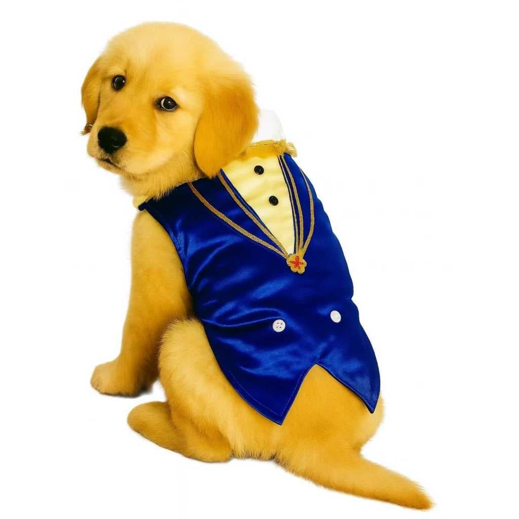 Fantasia Pet De Carnaval, A Fera, Roupa Pet Macho Gato Cachorro.
