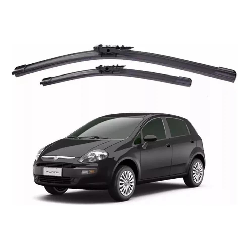 Par Palheta Limpador Parabrisa Fiat Punto 2008 A 2016