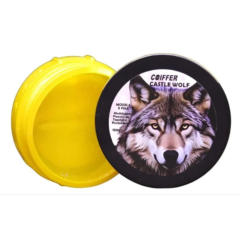 Castle Wolf Coiffer Pomada Modelador Penteados E Babyhair 150gr