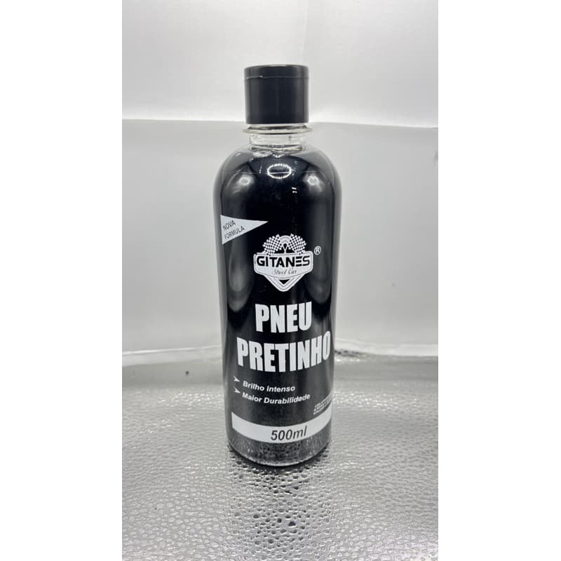 Pneu Pretinho Gitanes 500ml Para Motos Carros