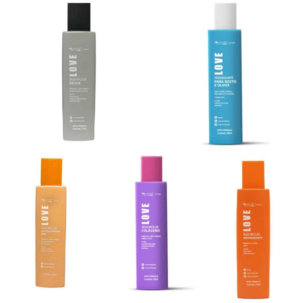 Água Micelar Max Love 290ml