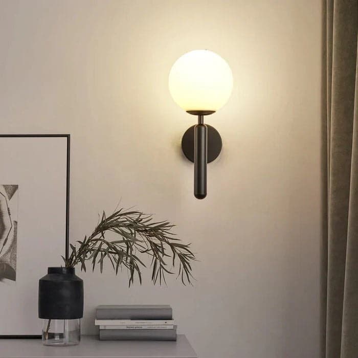 randela de Parede em Metal ModernLux PRETA