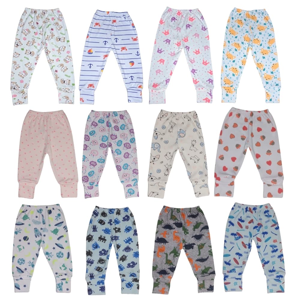 Kit 5 Mijão, Calça, Culote Bebê Estampado Suedine 100 % Algodão