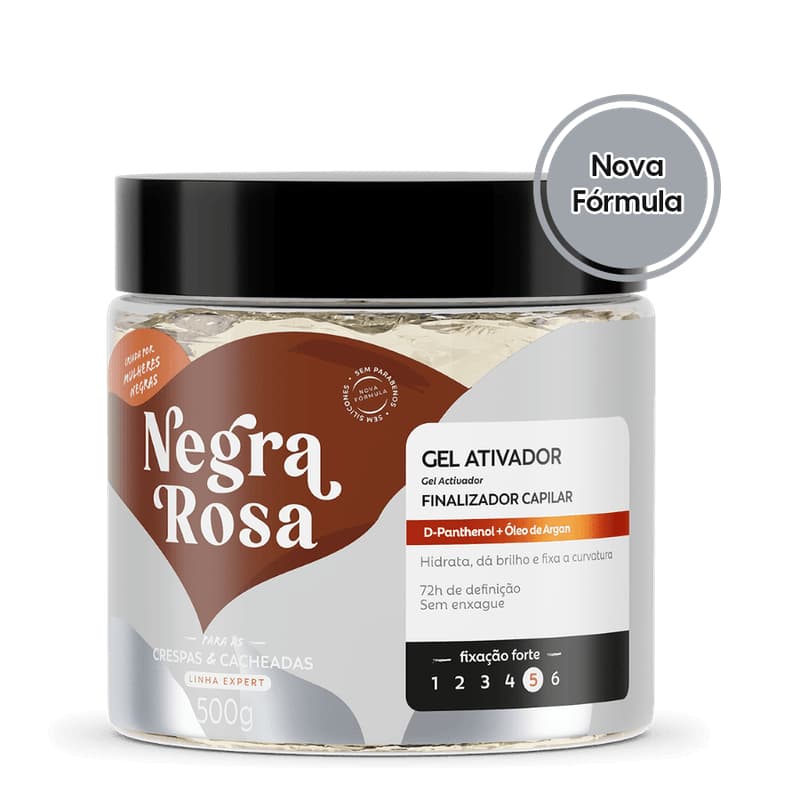 Gel Ativador Negra Rosa - Nova Formula