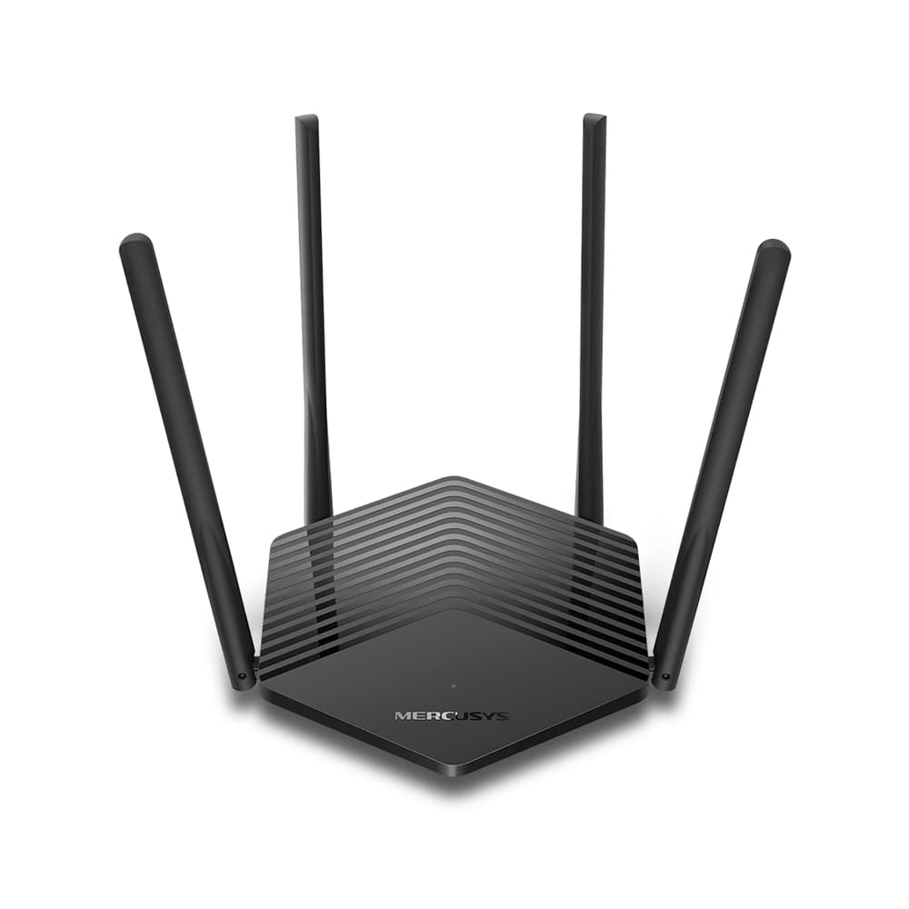 ROTEADOR MERCUSYS MR60X WI-FI 6 AX1500 DUAL BAND GIGABIT 4 ANTENAS