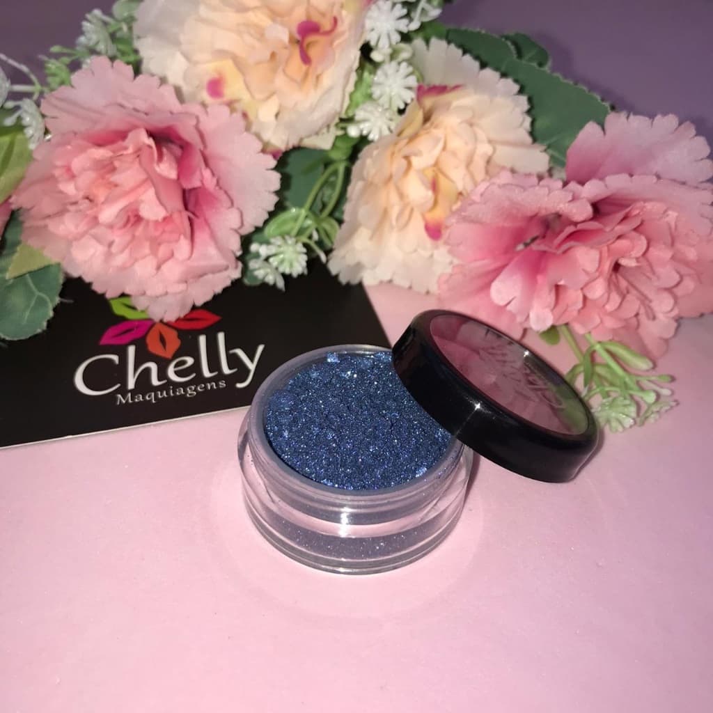 Glitter Azul para Olhos Chelly CM38